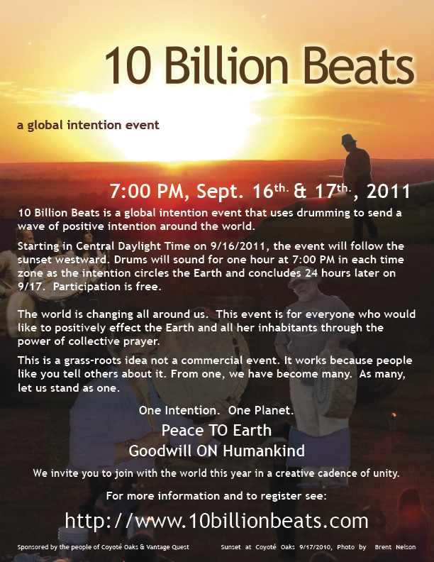 10 Billion Beats 2010 Poster